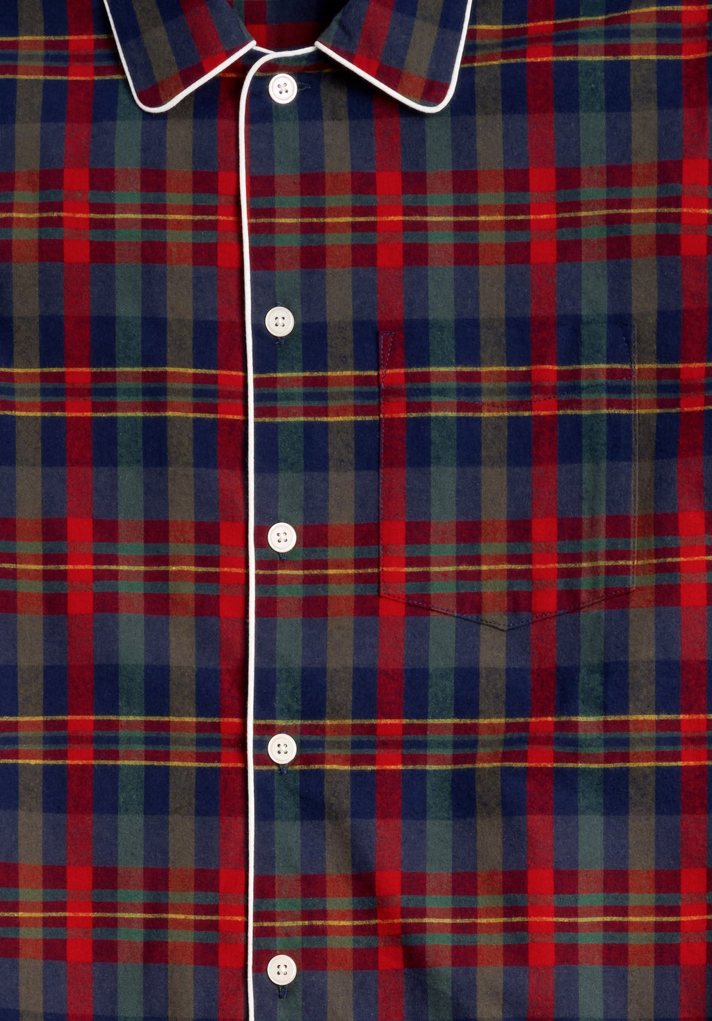Henry Pajama Set in Berry Plaid Flannel